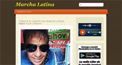 Desktop Screenshot of marchalatina.com.ar