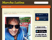 Tablet Screenshot of marchalatina.com.ar